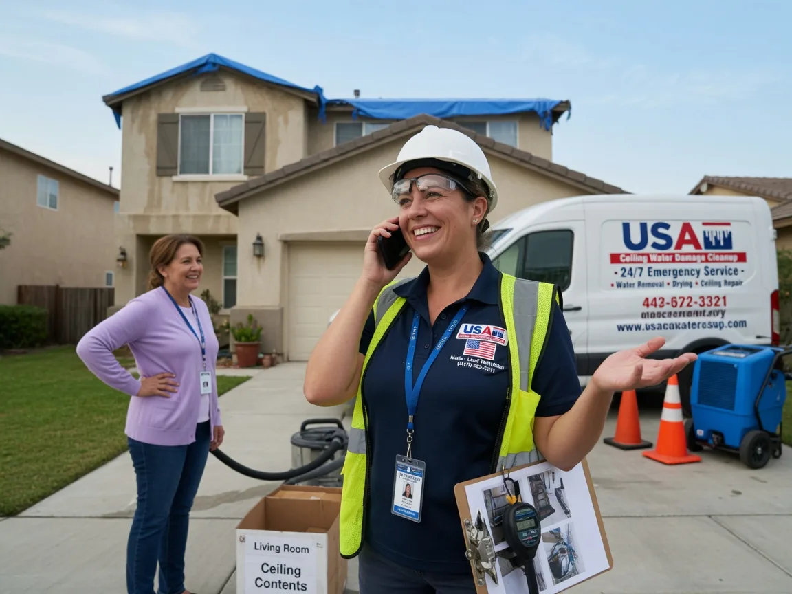Ceiling Water Damage Restoration Yoder, IN FAQs